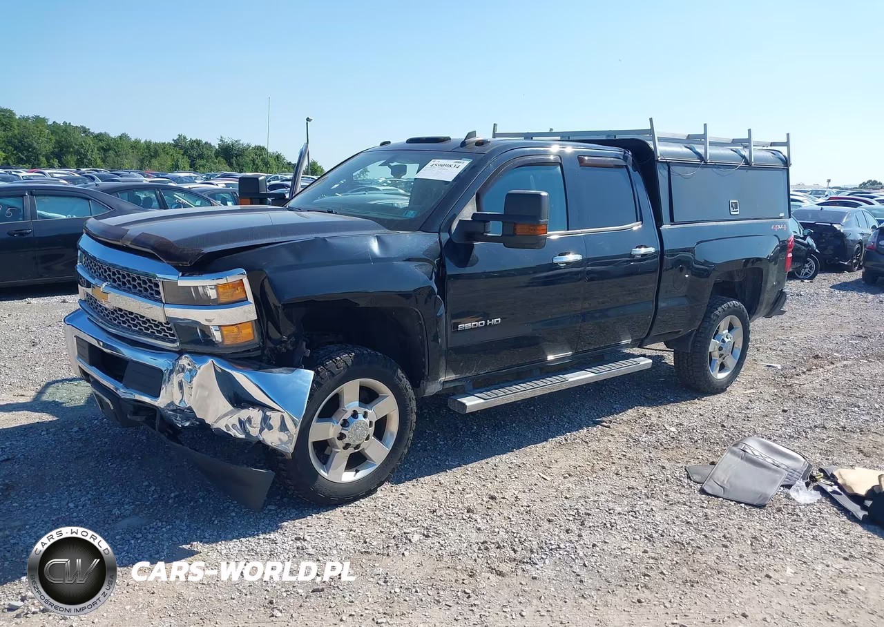 2019 Chevrolet Silverado 2500Hd Wt VIN:2GC2KREG0K1159685 - 2
