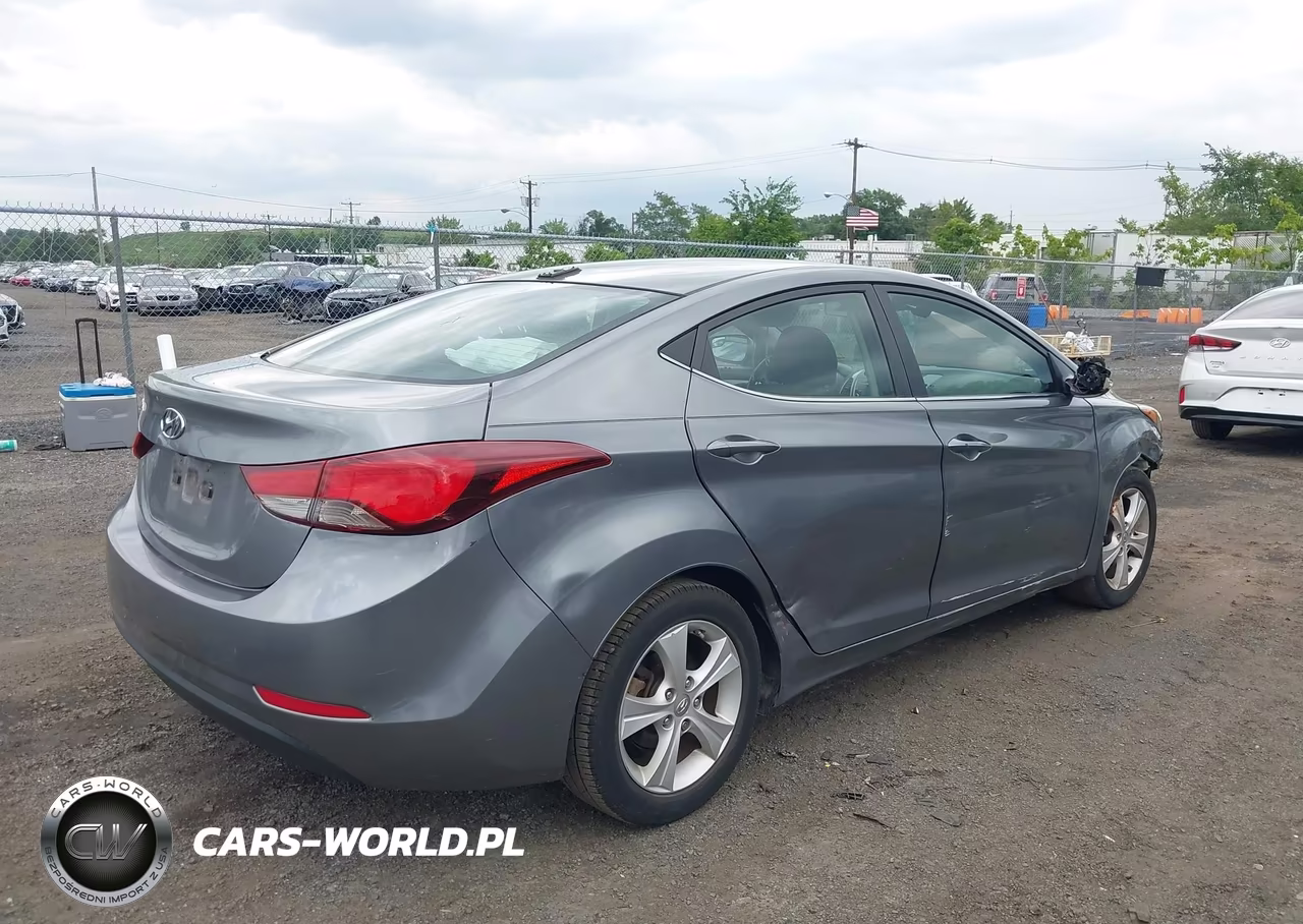 2016 Hyundai Elantra Value Edition VIN:KMHDH4AE0GU593482 - 4