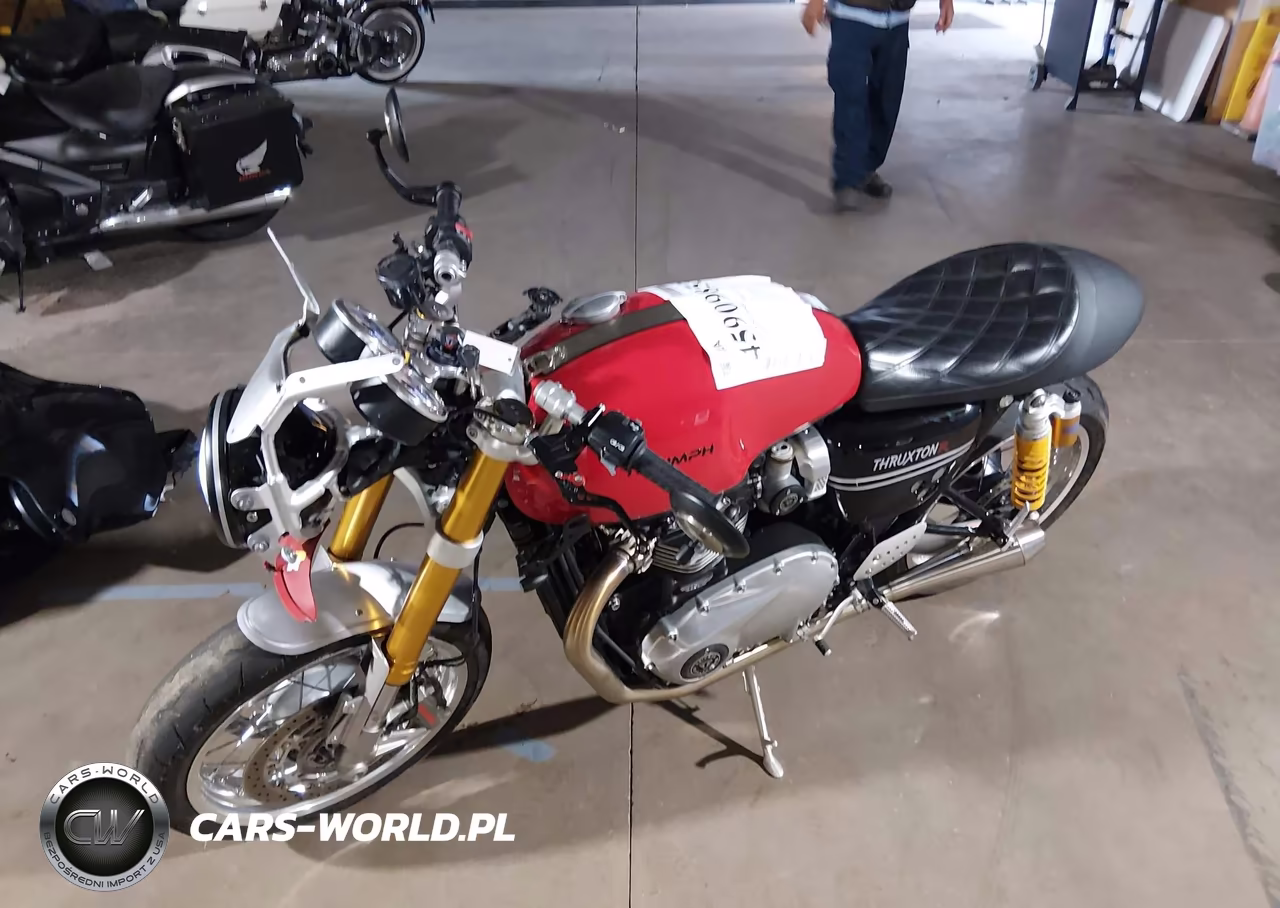2016 Triumph Motorcycle Thruxton 1200 R VIN:SMTD21HF7GT762357 - 2