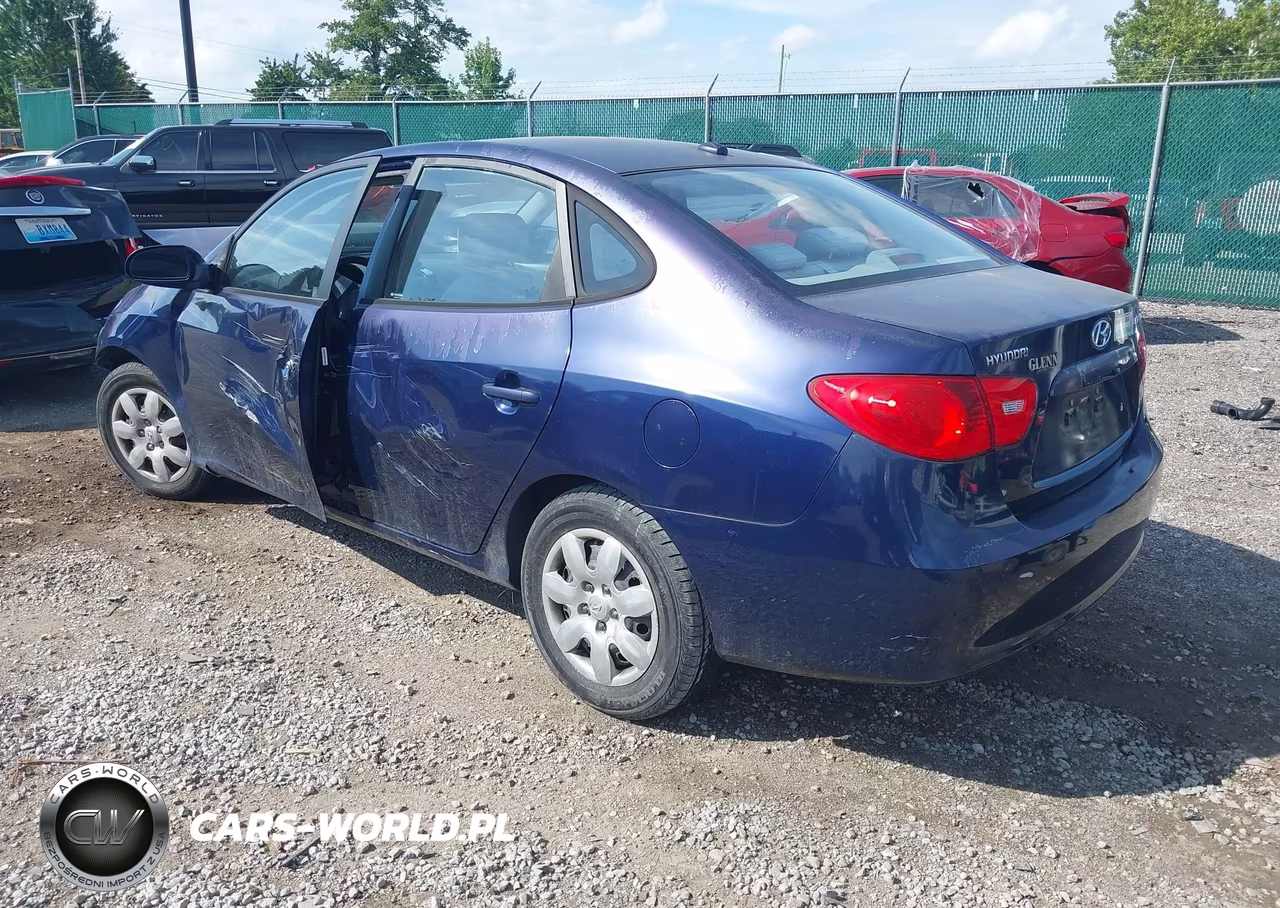 2007 Hyundai Elantra Gls-Ltd-Se VIN:KMHDU46D47U135620 - 3