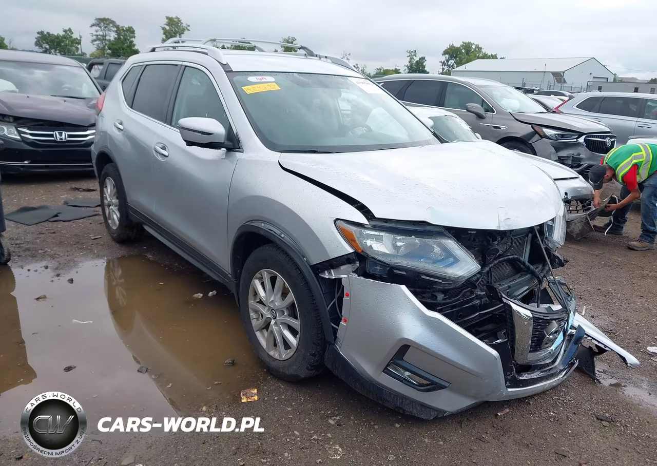 2017 Nissan Rogue Sv VIN:KNMAT2MV1HP504234 - 1