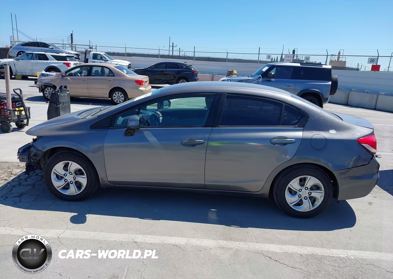 2014 Honda Civic Lx VIN:19XFB2F58EE222755 - 15