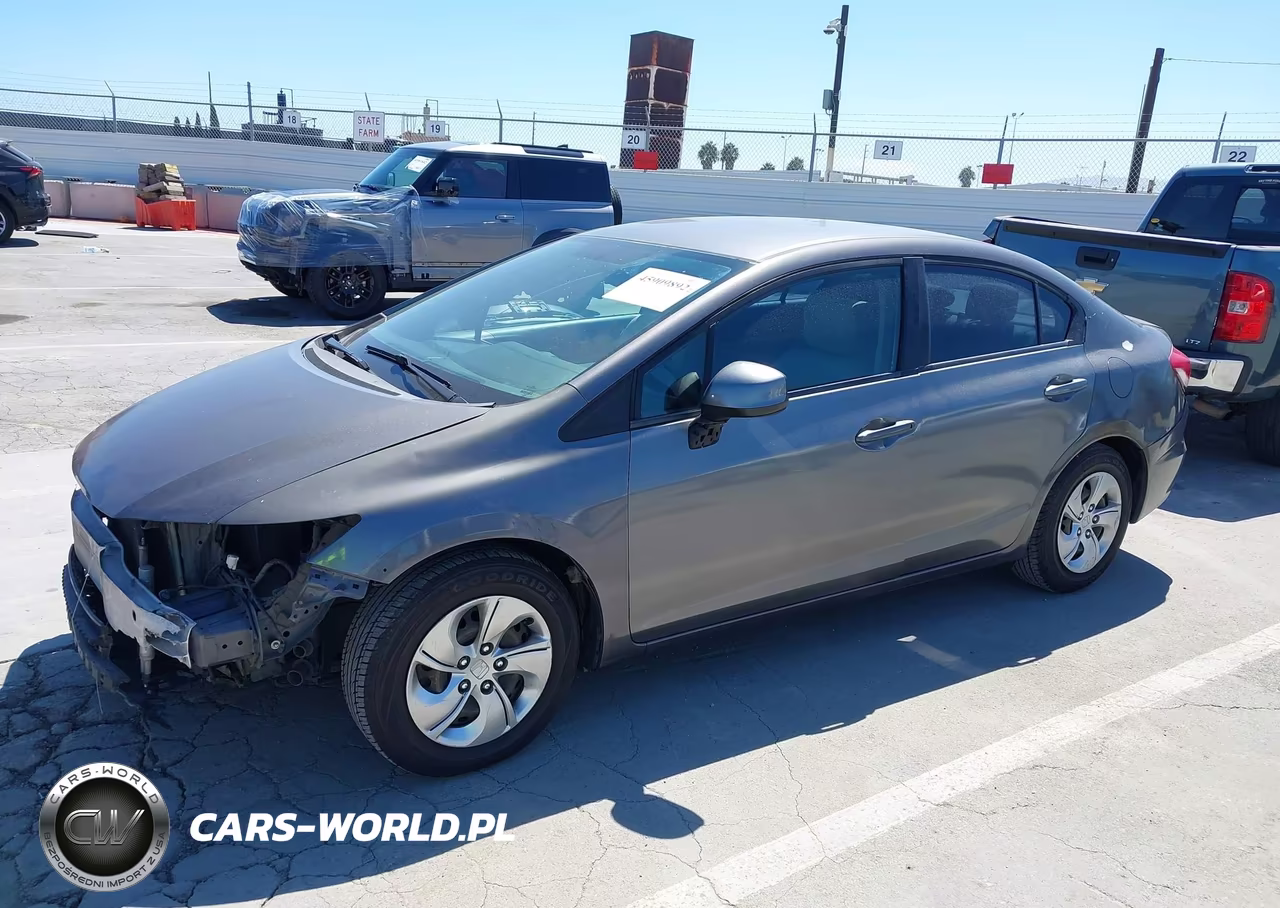 2014 Honda Civic Lx VIN:19XFB2F58EE222755 - 2