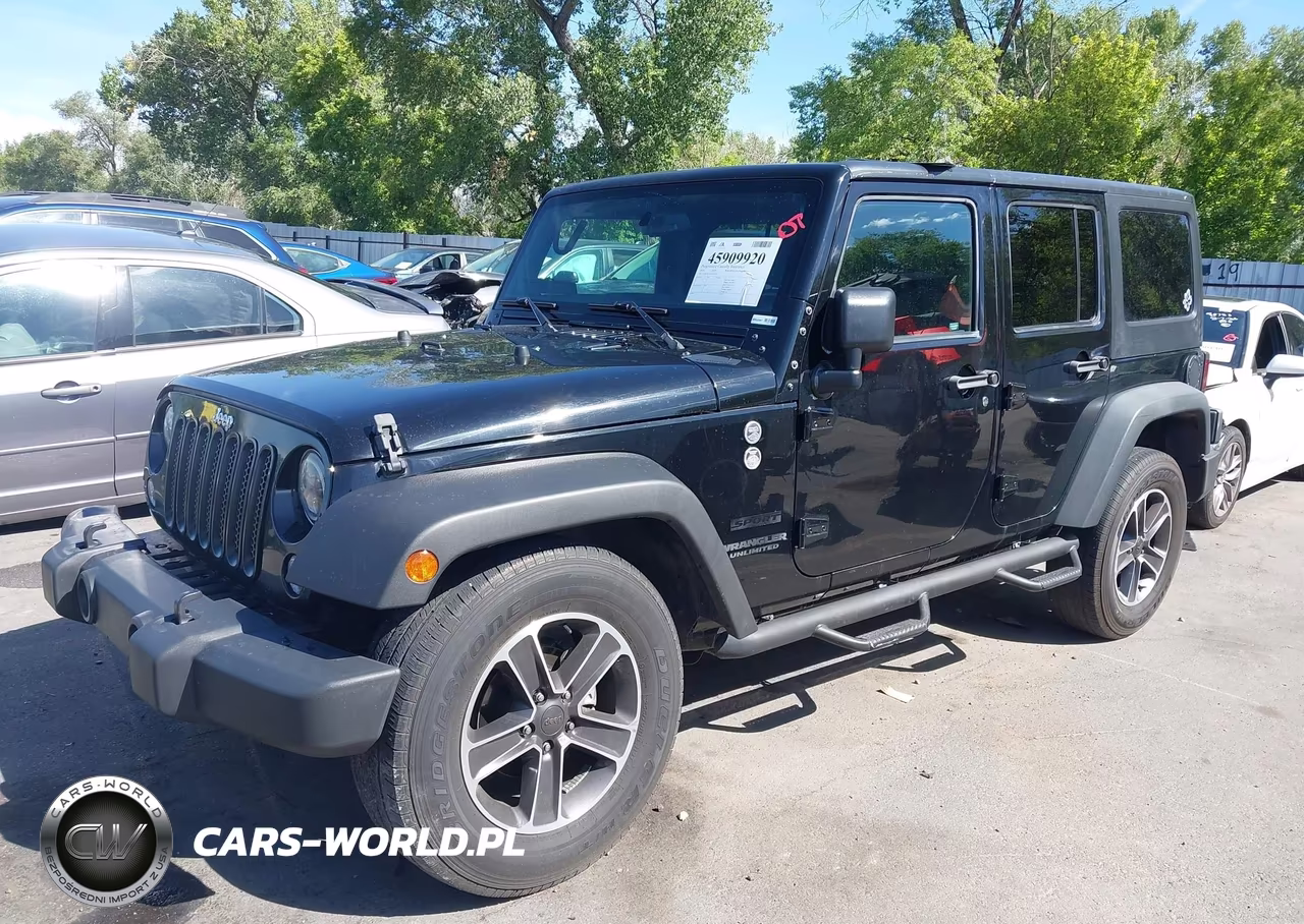 2016 Jeep Wrangler Unlimited Sport VIN:1C4BJWDG0GL327555 - 2