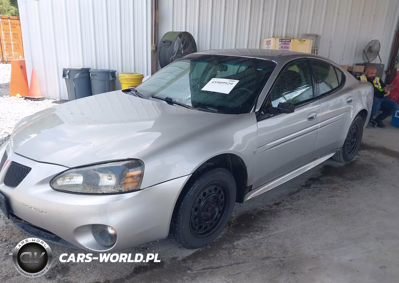 2008 Pontiac Grand Prix VIN:2G2WP552X81136539 - 2