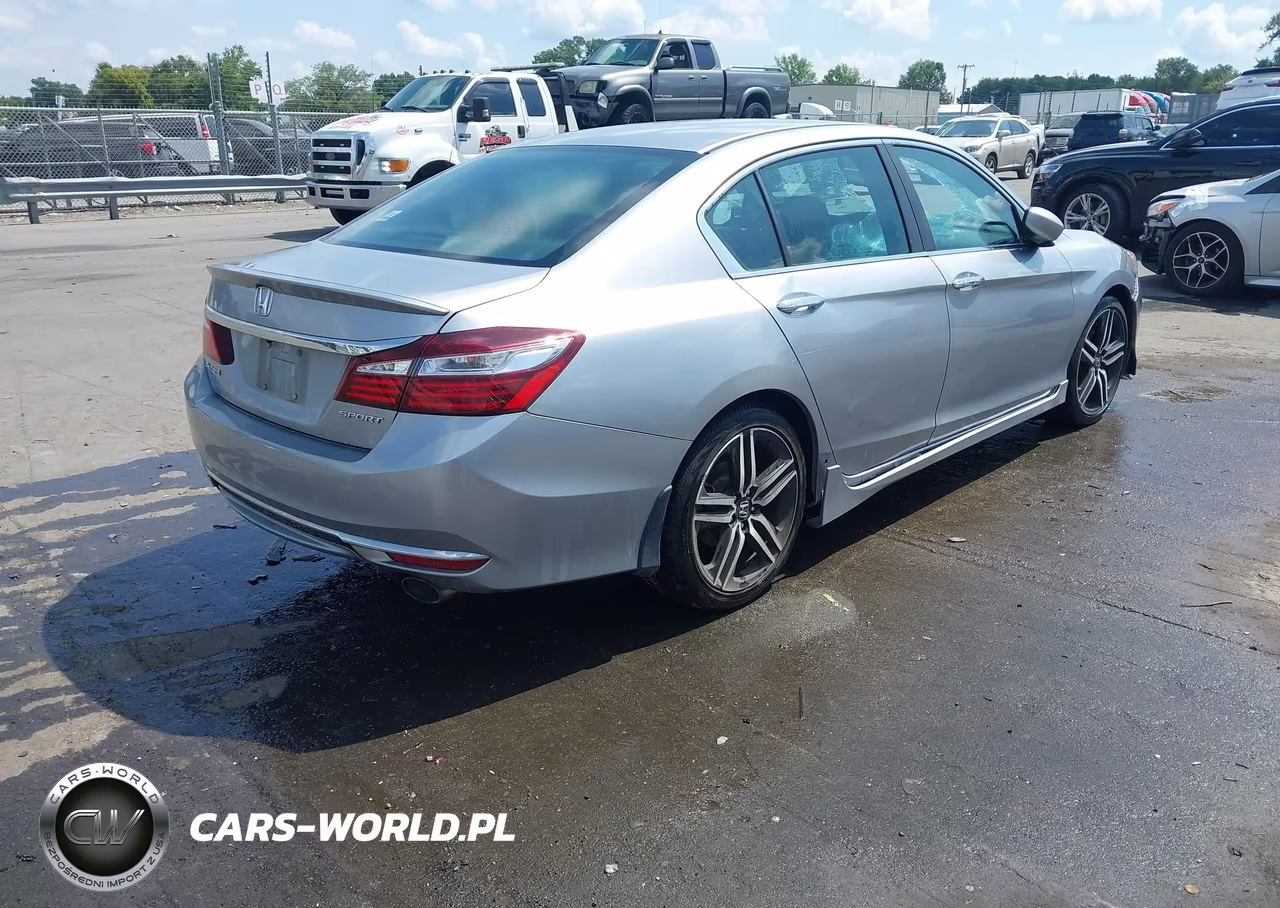2017 Honda Accord Sport VIN:1HGCR2F51HA191498 - 4