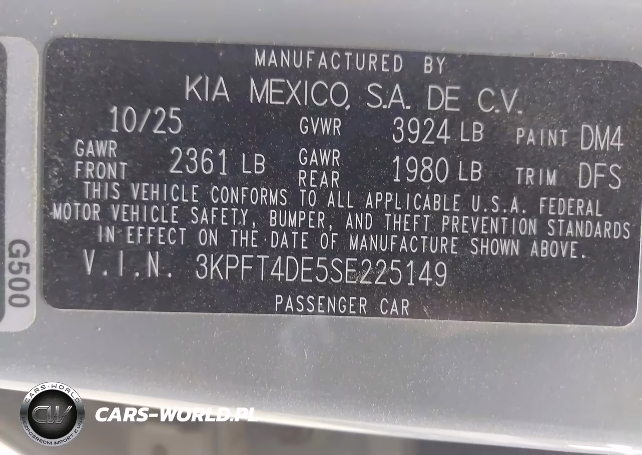 2025 Kia K4 Lxs VIN:3KPFT4DE5SE225149 - 9
