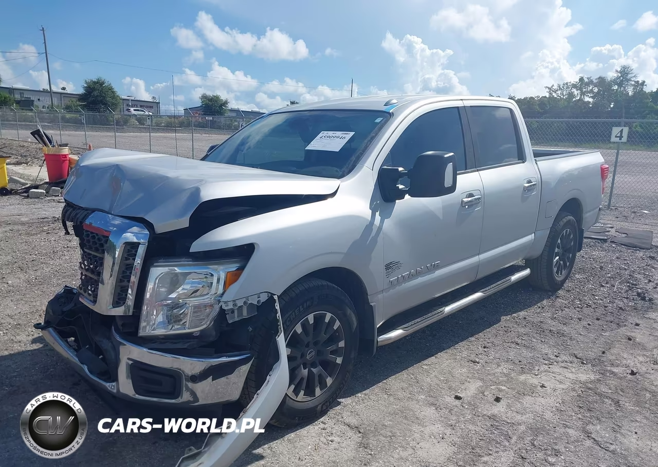 2018 Nissan Titan Sv VIN:1N6AA1E60JN503551 - 2