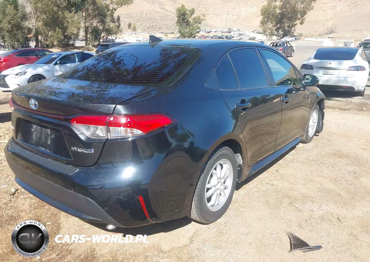 2020 Toyota Corolla Hybrid Le VIN:JTDEBRBE4LJ002877 - 4