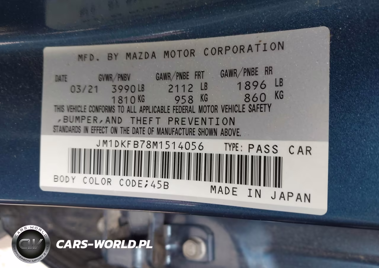2021 Mazda Cx-3 Sport VIN:JM1DKFB78M1514056 - 9