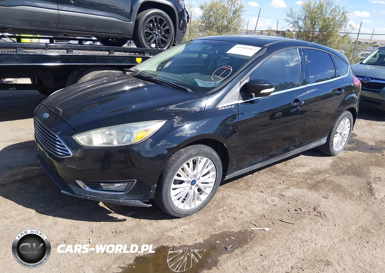 2016 Ford Focus Titanium VIN:1FADP3N22GL394964 - 2