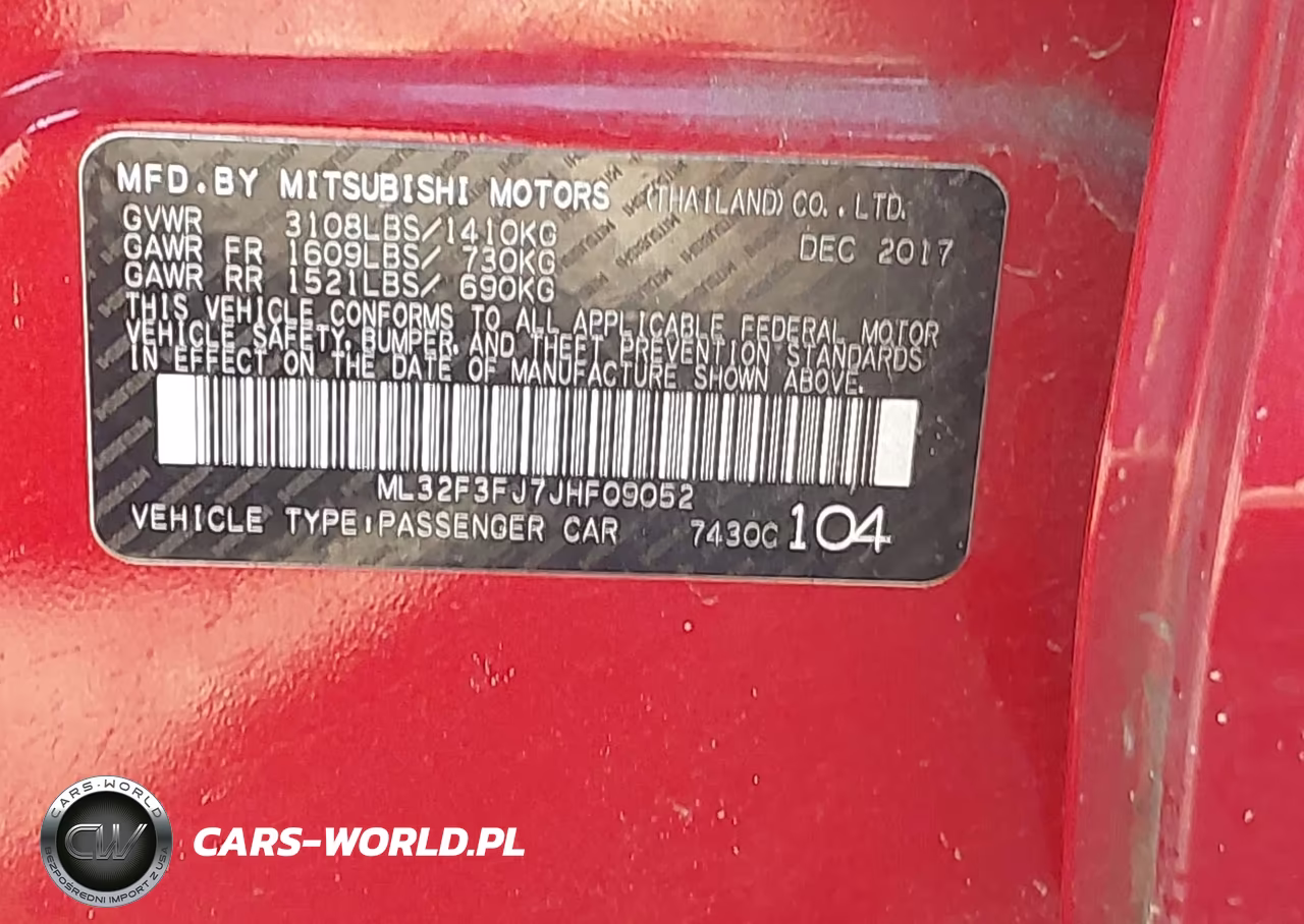 2018 Mitsubishi Mirage G4 Es VIN:ML32F3FJ7JHF09052 - 9
