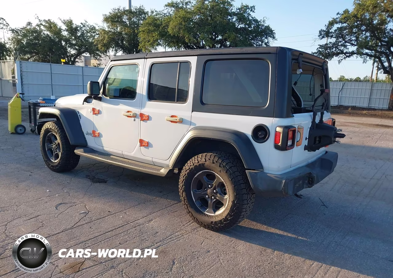 2021 Jeep Wrangler Unlimited Sport S 4X4 VIN:1C4HJXDN1MW648061 - 3