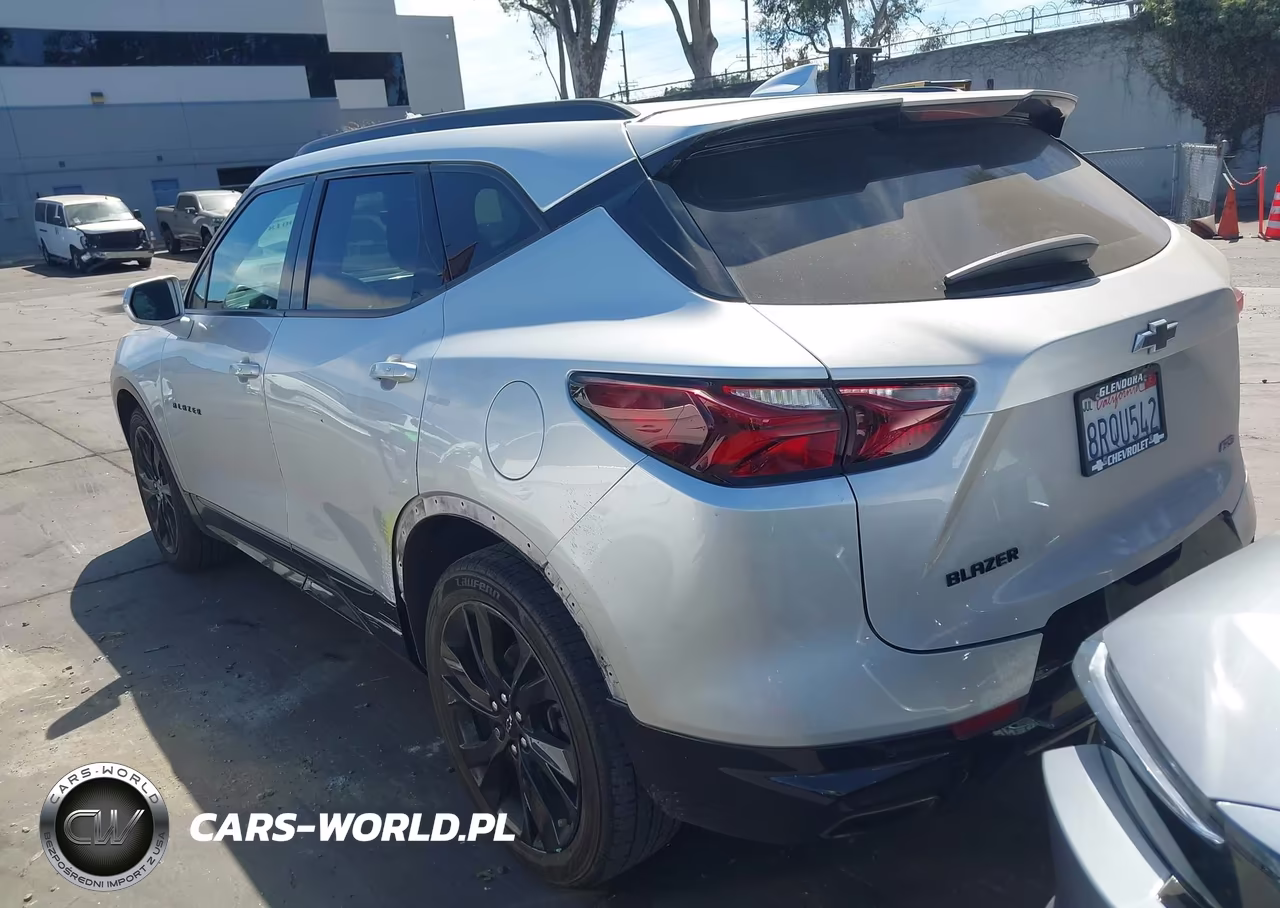 2020 Chevrolet Blazer Fwd Rs VIN:3GNKBERS7LS672243 - 3