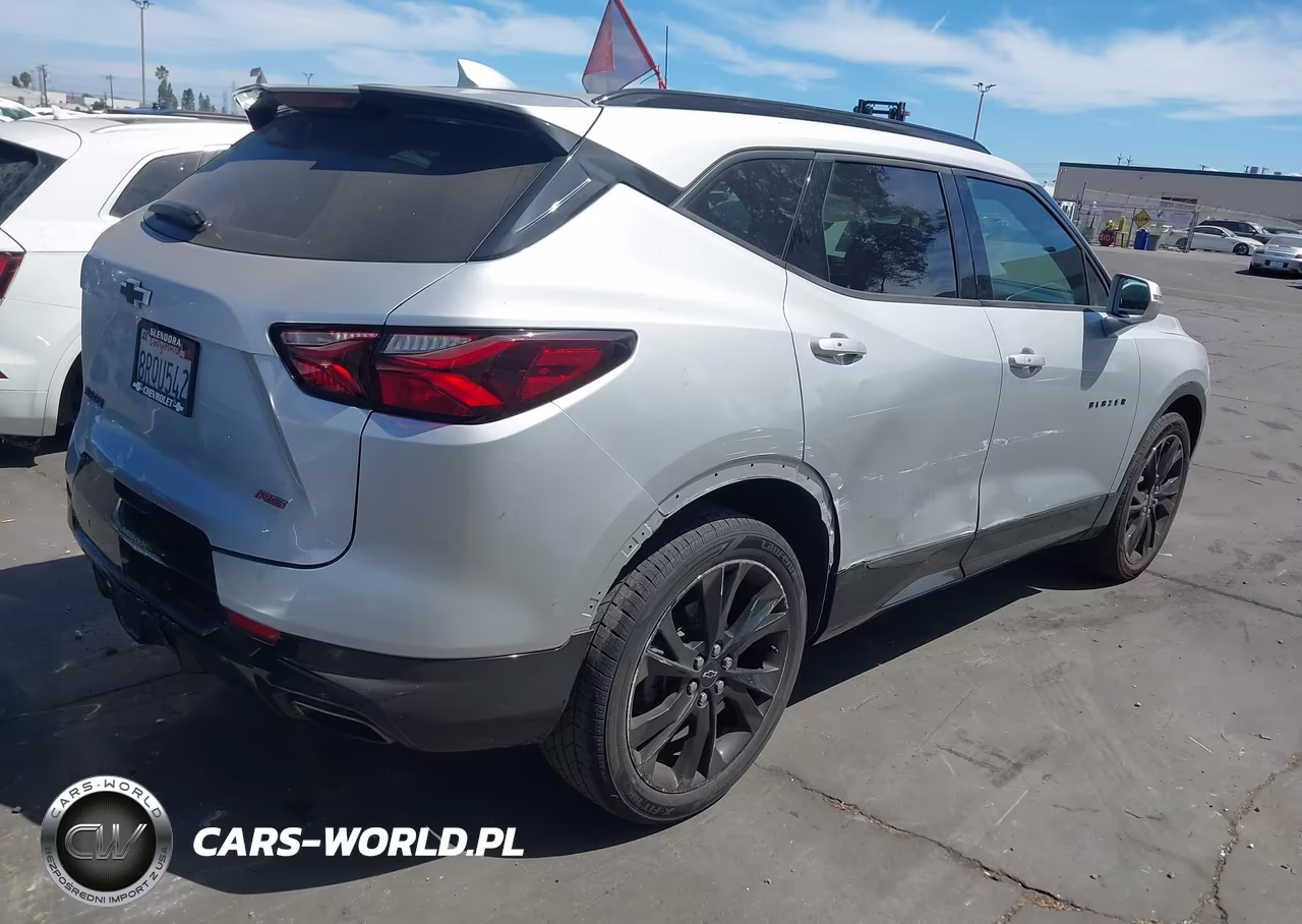 2020 Chevrolet Blazer Fwd Rs VIN:3GNKBERS7LS672243 - 4