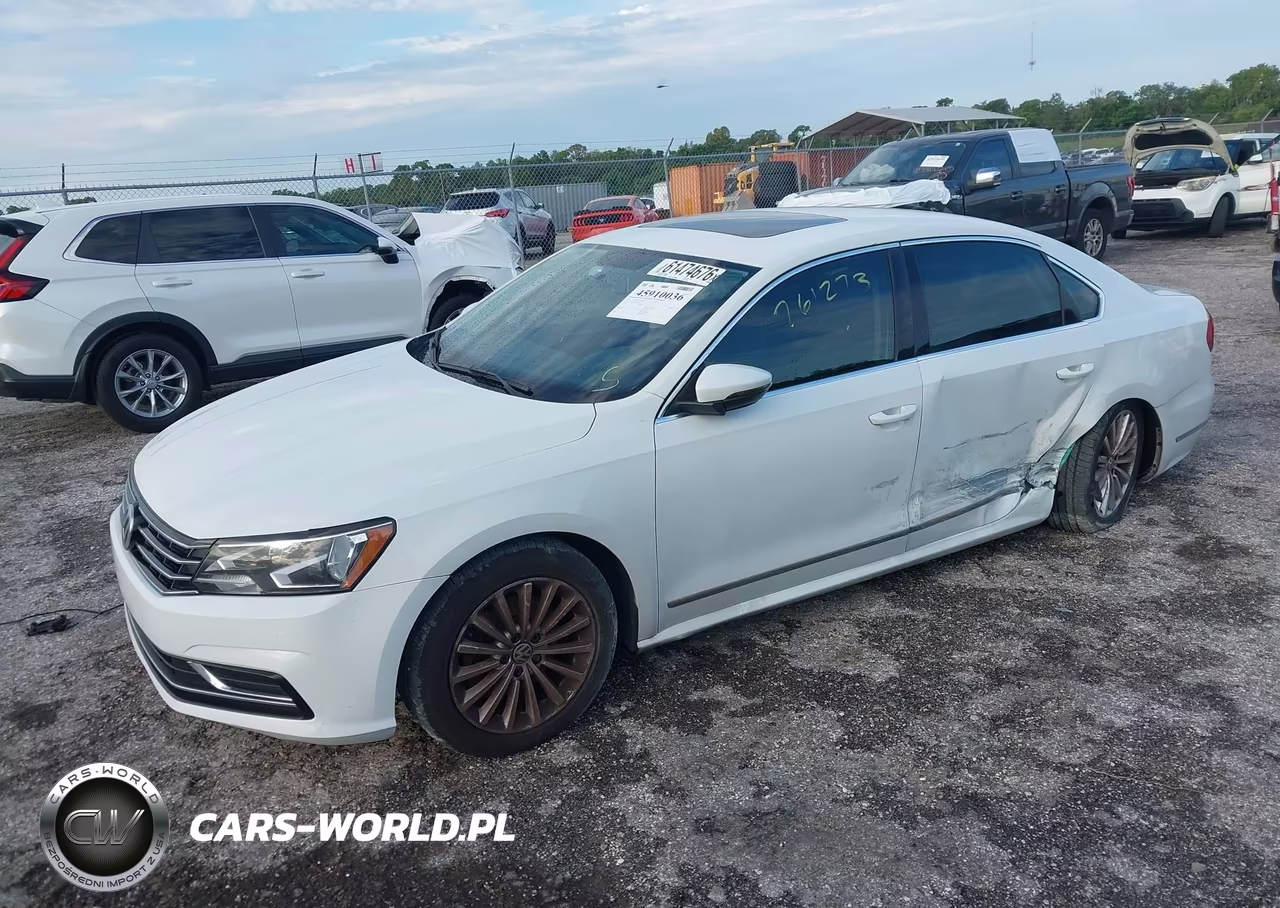 2016 Volkswagen Passat 1.8T Se VIN:1VWBT7A32GC010813 - 2