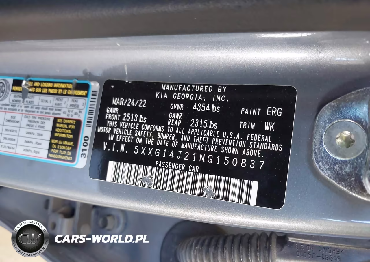 2022 Kia K5 Lxs VIN:5XXG14J21NG150837 - 9