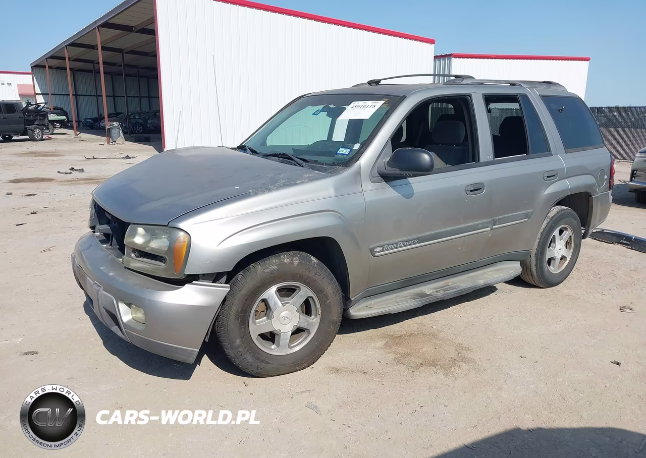 2002 Chevrolet Trailblazer Lt VIN:1GNDS13S222367043 - 2