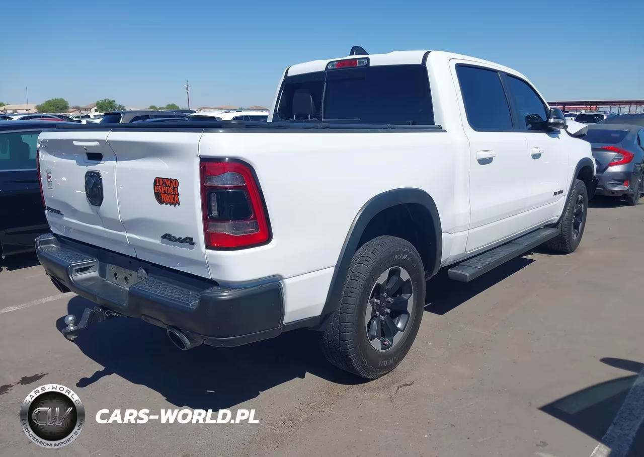 2020 Ram 1500 Rebel 4X4 5'7 Box VIN:1C6SRFLT6LN291710 - 4