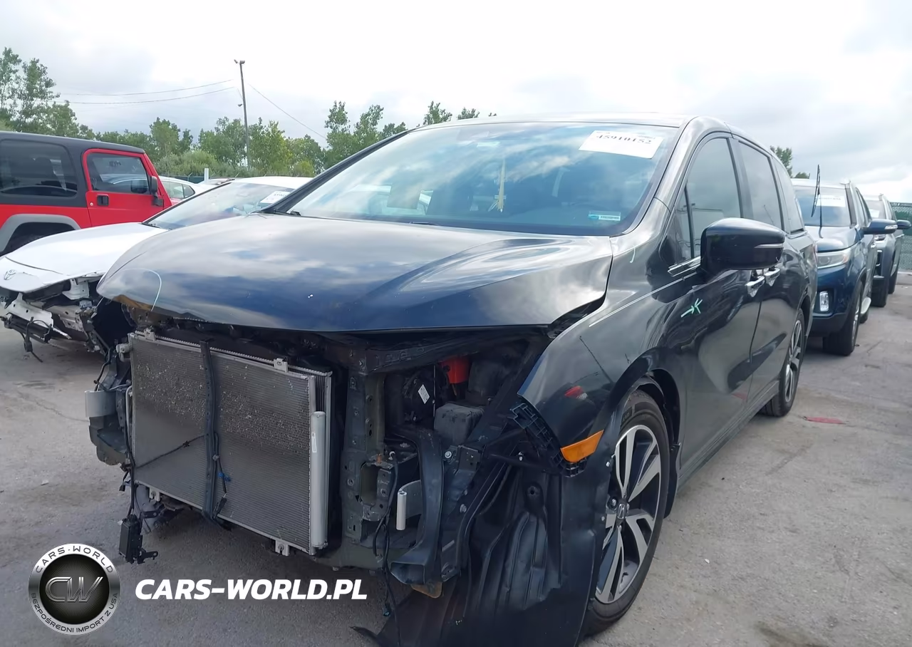 2018 Honda Odyssey Elite VIN:5FNRL6H98JB081241 - 2