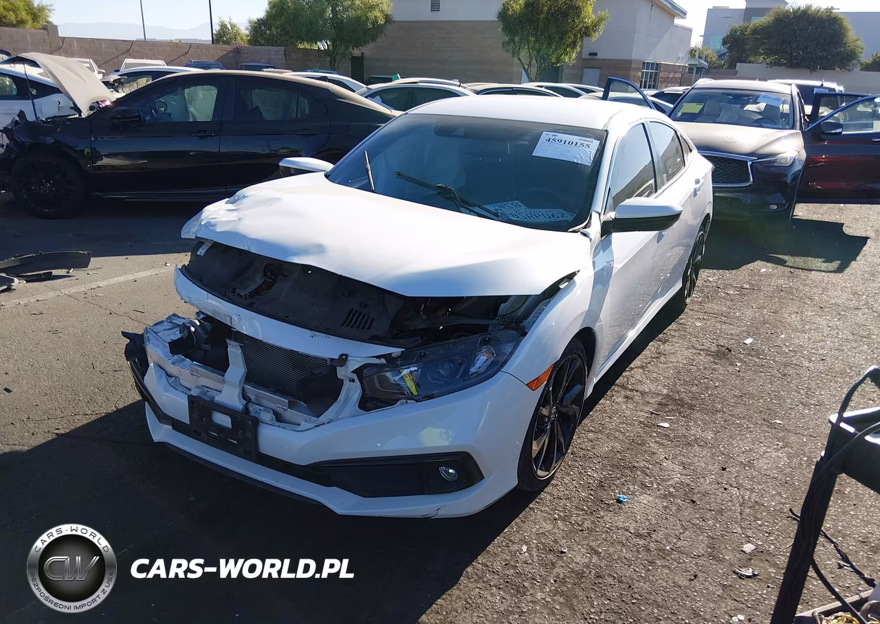 2020 Honda Civic Sport VIN:19XFC2F84LE212079 - 2