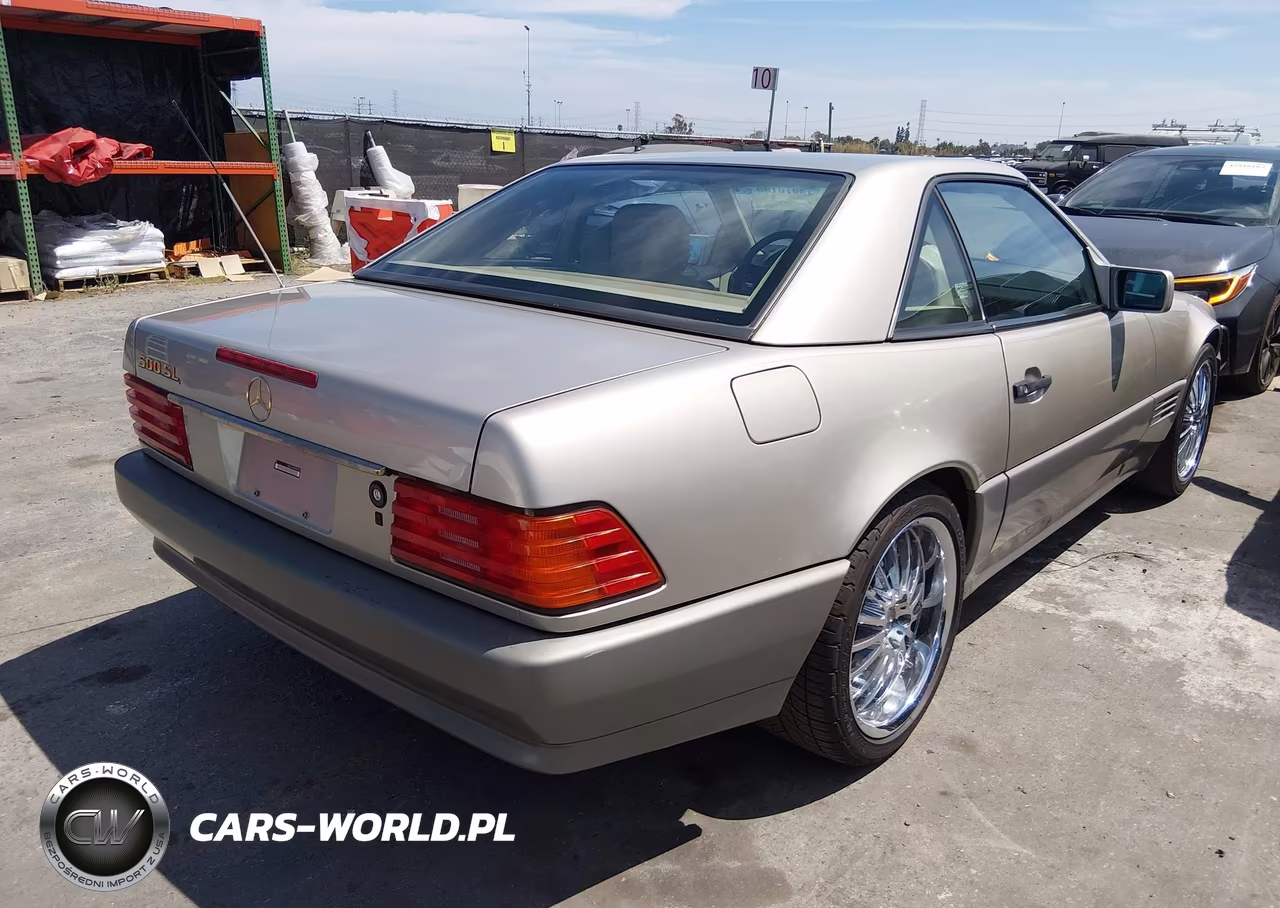 1992 Mercedes-Benz 500 Sl VIN:WDBFA66E3NF059950 - 4