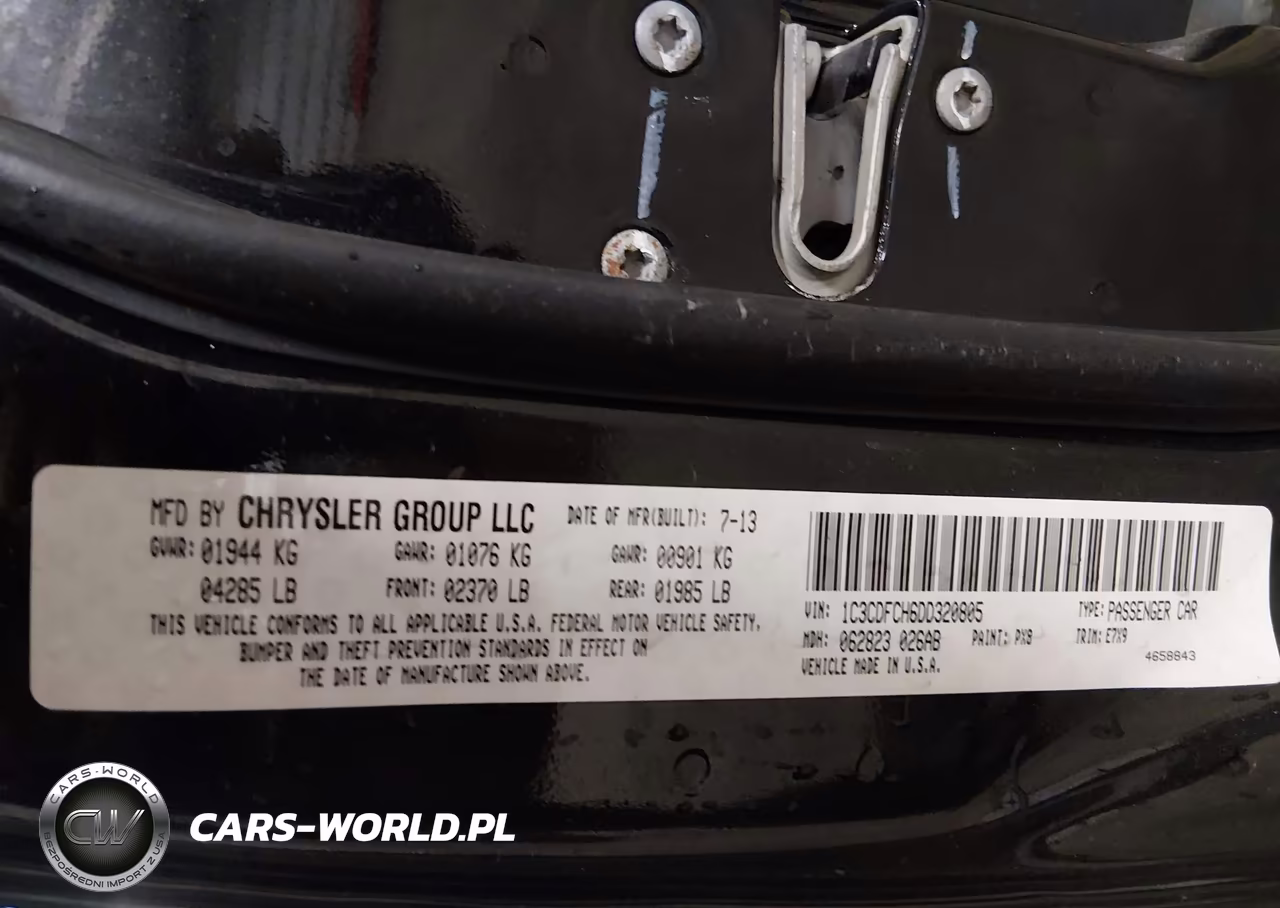 2013 Dodge Dart Limited VIN:1C3CDFCH6DD320805 - 9
