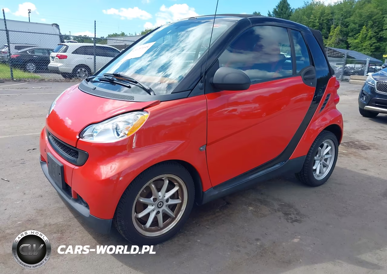 2008 Smart Fortwo Passion VIN:WMEEK31X68K095887 - 2