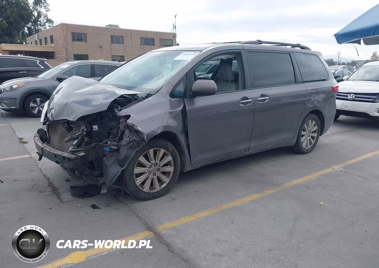 2015 Toyota Sienna Xle Premium 7 Passenger VIN:5TDDK3DC4FS103588 - 2