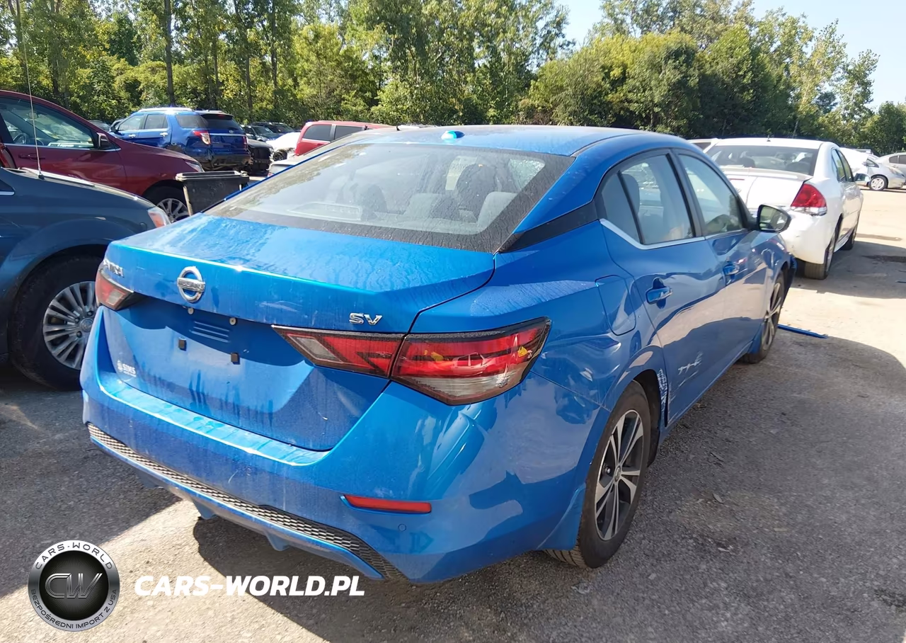 2020 Nissan Sentra Sv Xtronic Cvt VIN:3N1AB8CV3LY288842 - 4