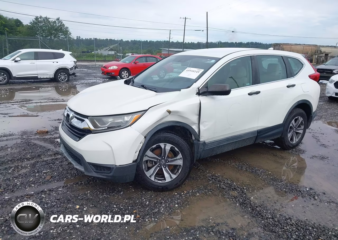 2018 Honda Cr-V Lx VIN:2HKRW6H34JH224920 - 2