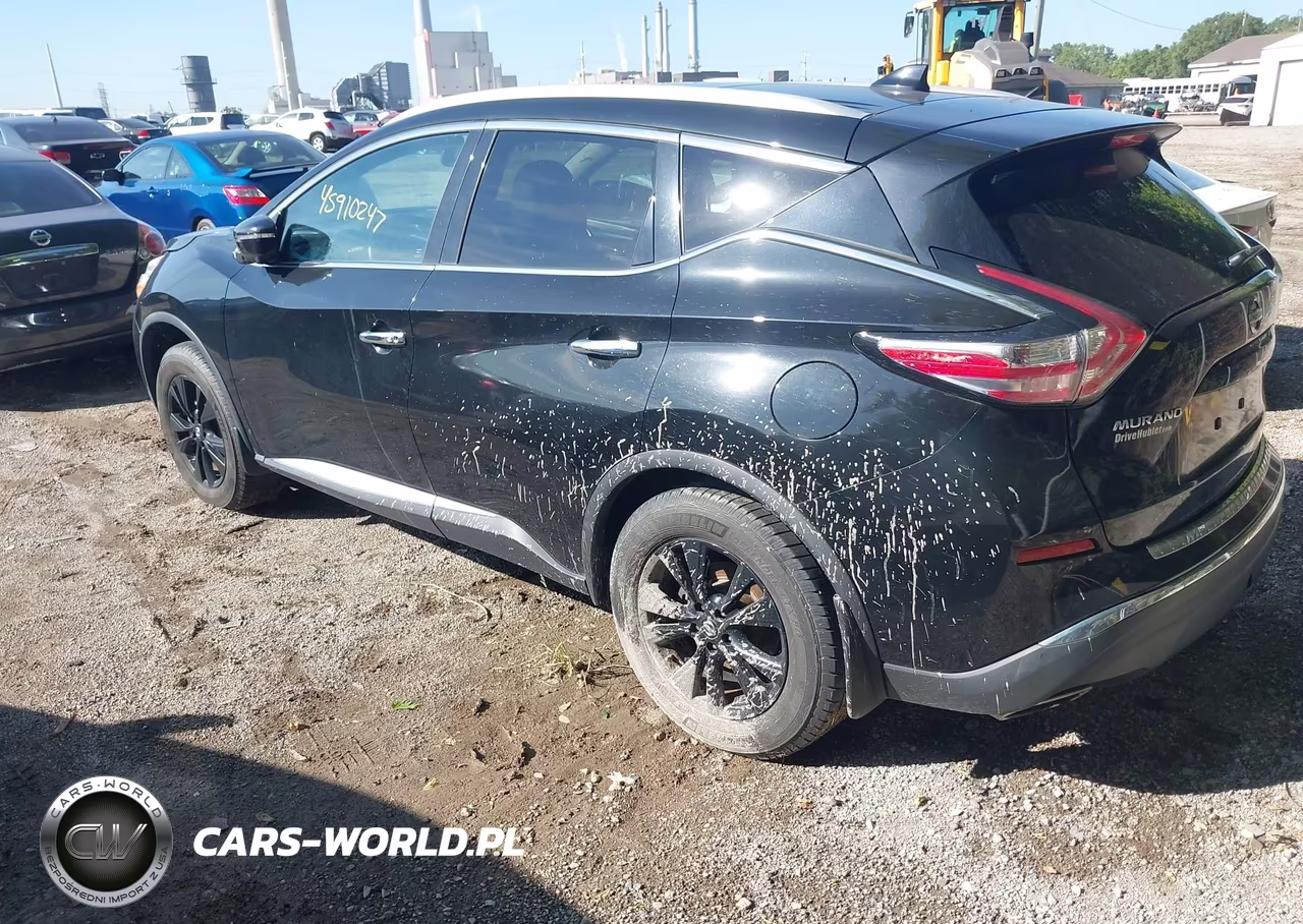 2017 Nissan Murano Sl VIN:5N1AZ2MH5HN165476 - 3