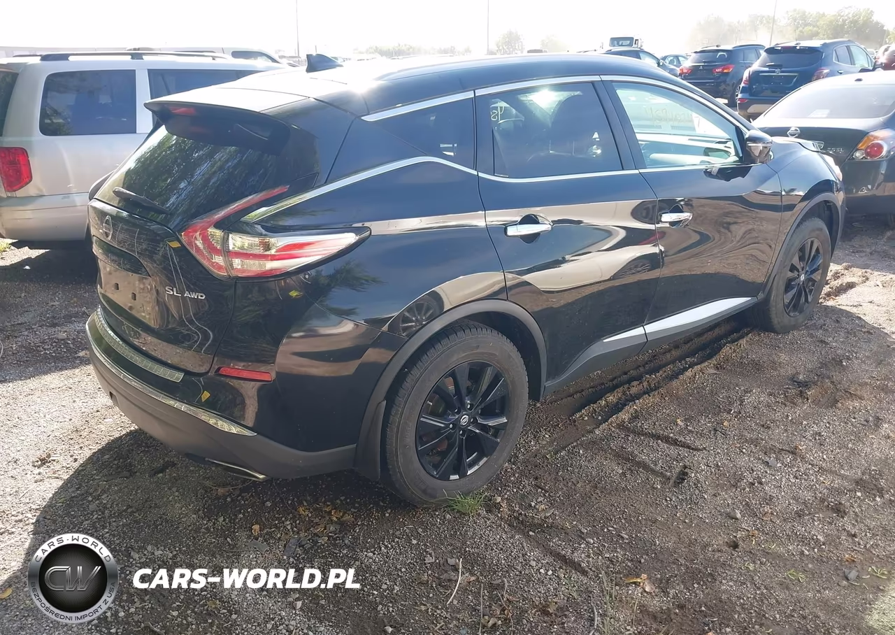 2017 Nissan Murano Sl VIN:5N1AZ2MH5HN165476 - 4
