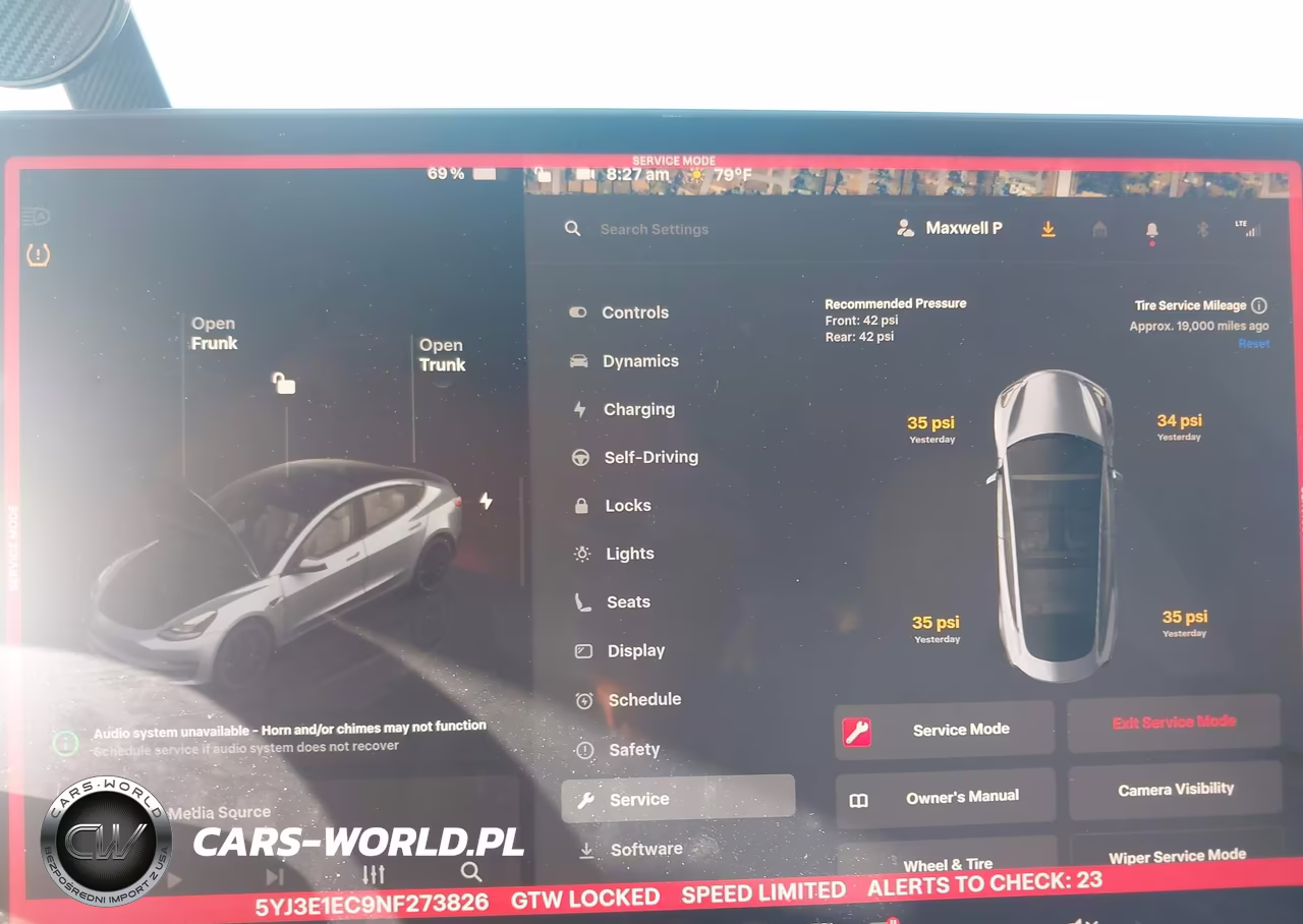 2022 Tesla Model 3 Performance Dual Motor All-Wheel Drive VIN:5YJ3E1EC9NF273826 - 17