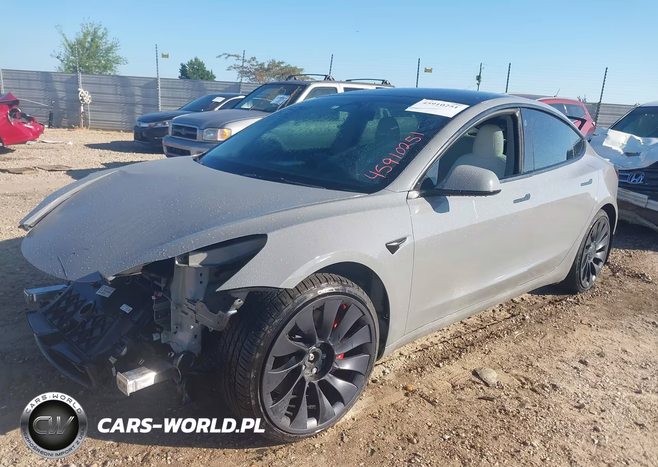 2022 Tesla Model 3 Performance Dual Motor All-Wheel Drive VIN:5YJ3E1EC9NF273826 - 2