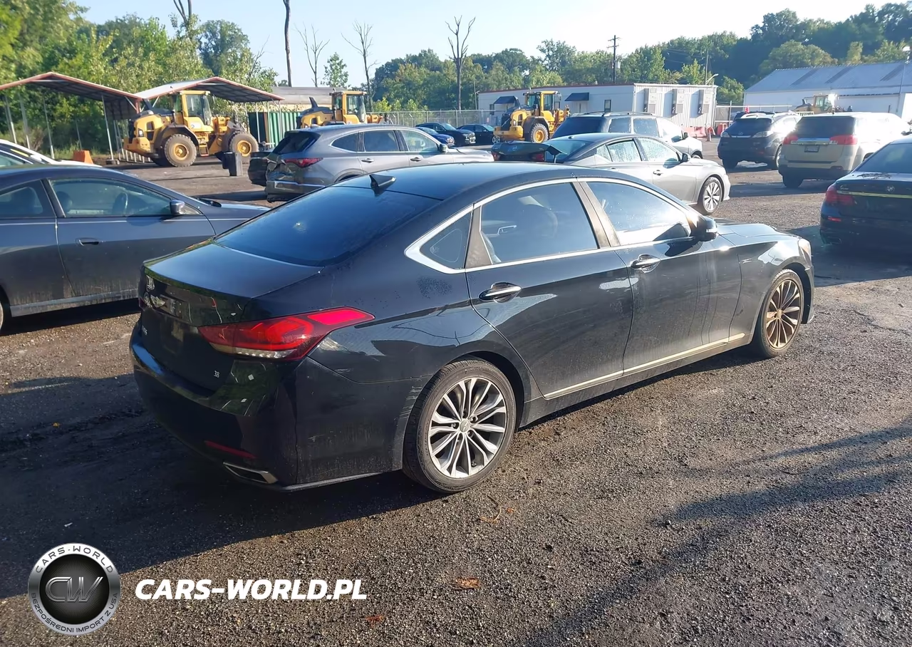 2015 Hyundai Genesis 3.8 VIN:KMHGN4JE5FU065585 - 4
