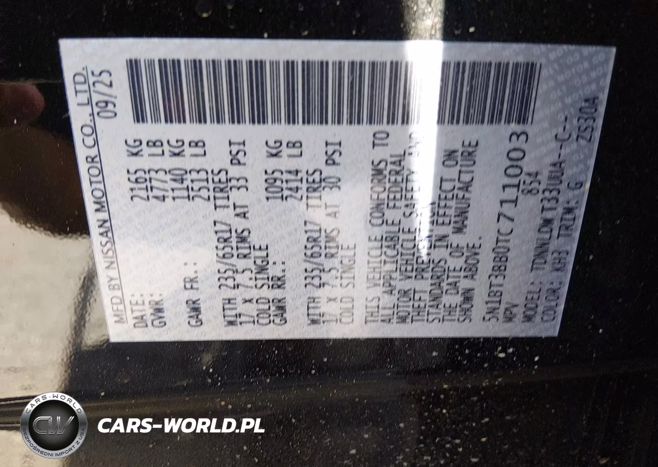 2026 Nissan Rogue Rock Creek VIN:5N1BT3BB0TC711003 - 9