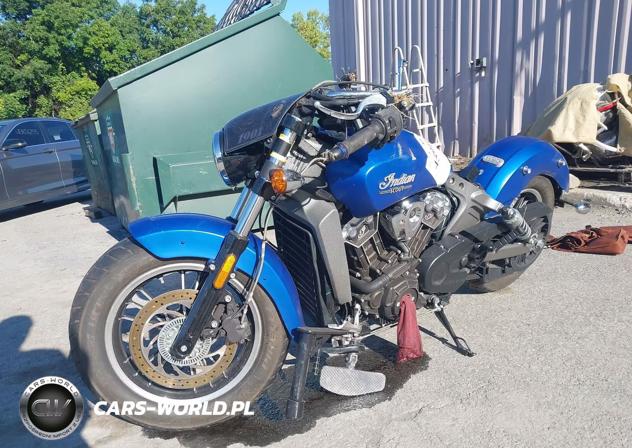 2018 Indian Motorcycle Co. Scout Abs VIN:56KMSA003J3129278 - 2