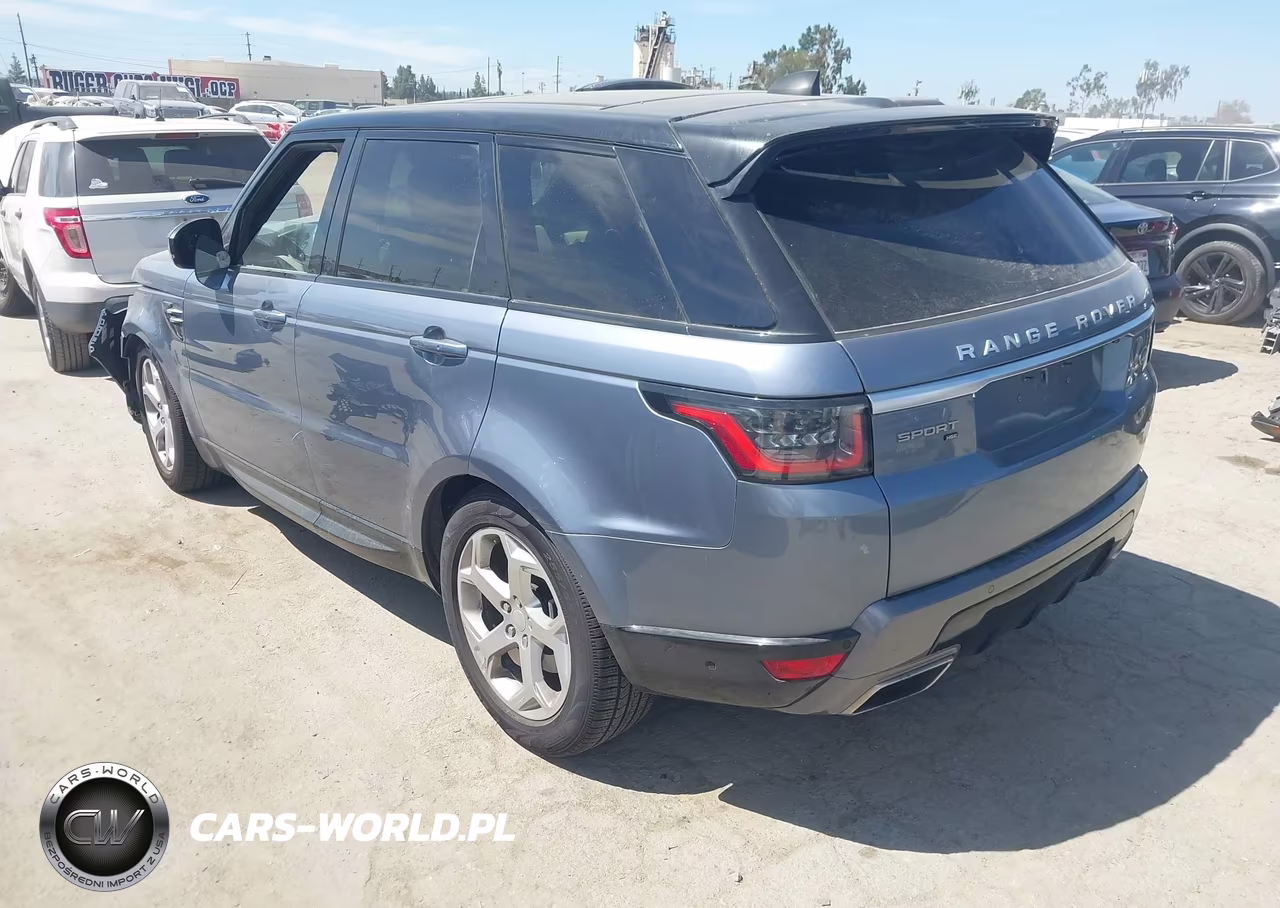 2020 Land Rover Range Rover Sport Hse Mhev VIN:SALWR2SU3LA701456 - 3
