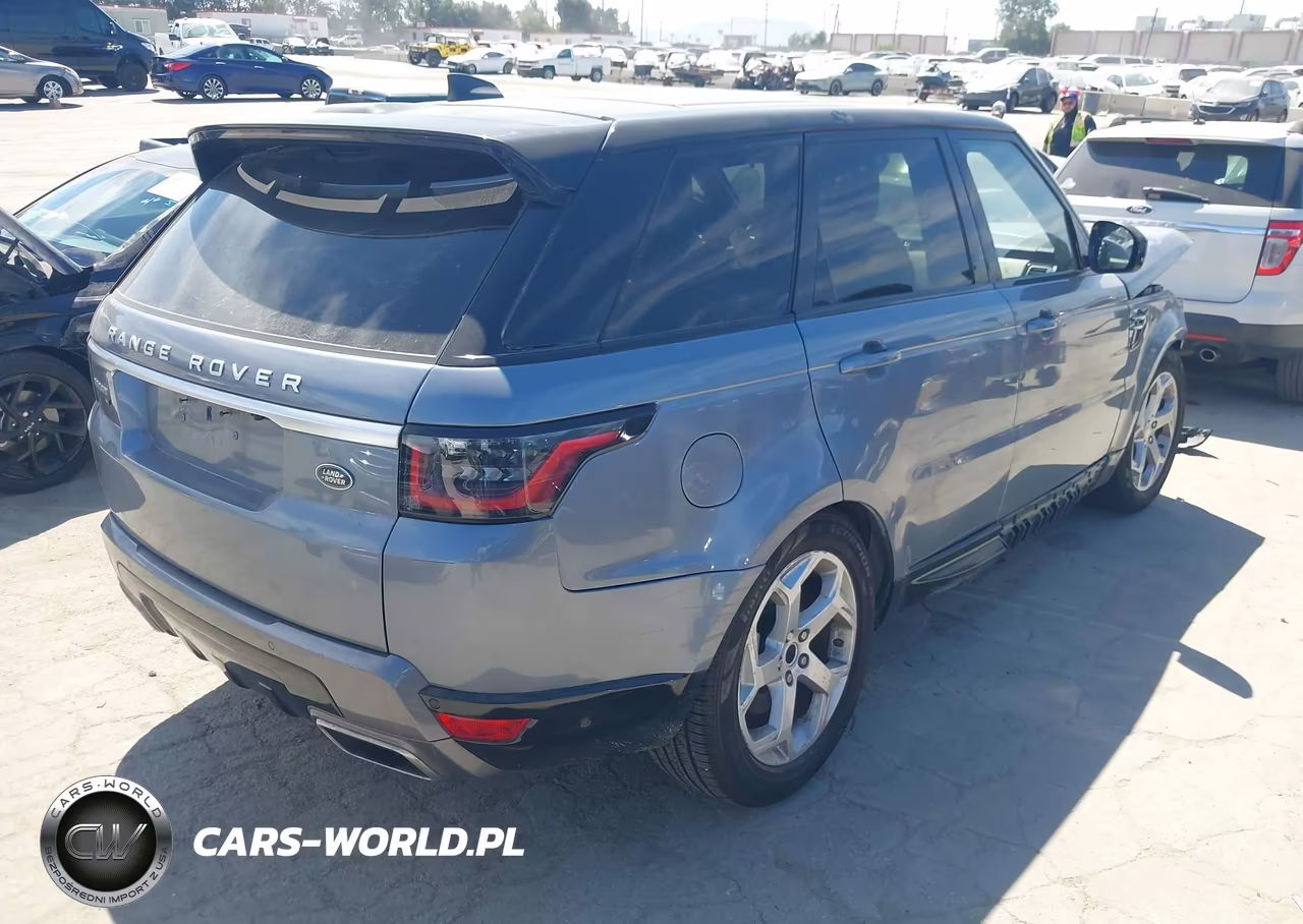 2020 Land Rover Range Rover Sport Hse Mhev VIN:SALWR2SU3LA701456 - 4