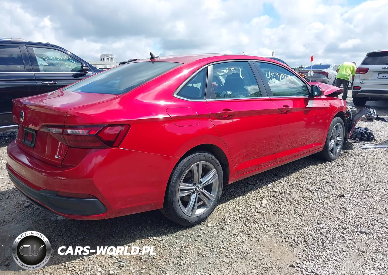 2023 Volkswagen Jetta 1.5T Se VIN:3VW7M7BU1PM062054 - 4