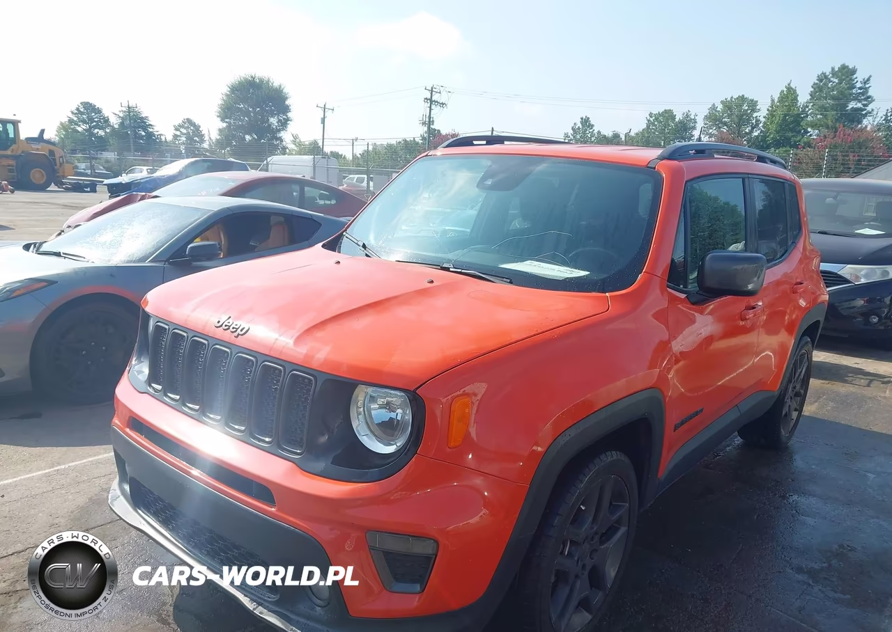 2021 Jeep Renegade Latitude Fwd VIN:ZACNJCBB0MPN10347 - 2