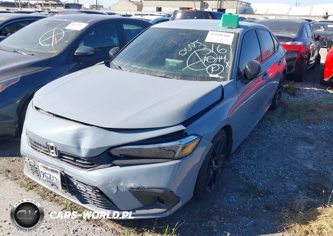 2023 Honda Civic Sport VIN:2HGFE2F57PH554900 - 2