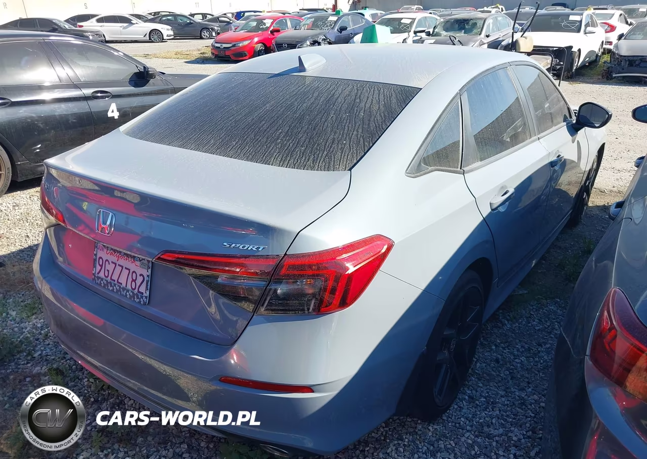 2023 Honda Civic Sport VIN:2HGFE2F57PH554900 - 4