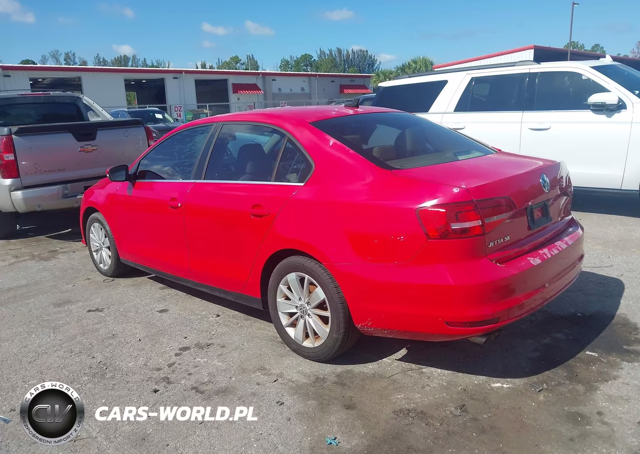 2015 Volkswagen Jetta 1.8T Se VIN:3VWD07AJ4FM286486 - 3