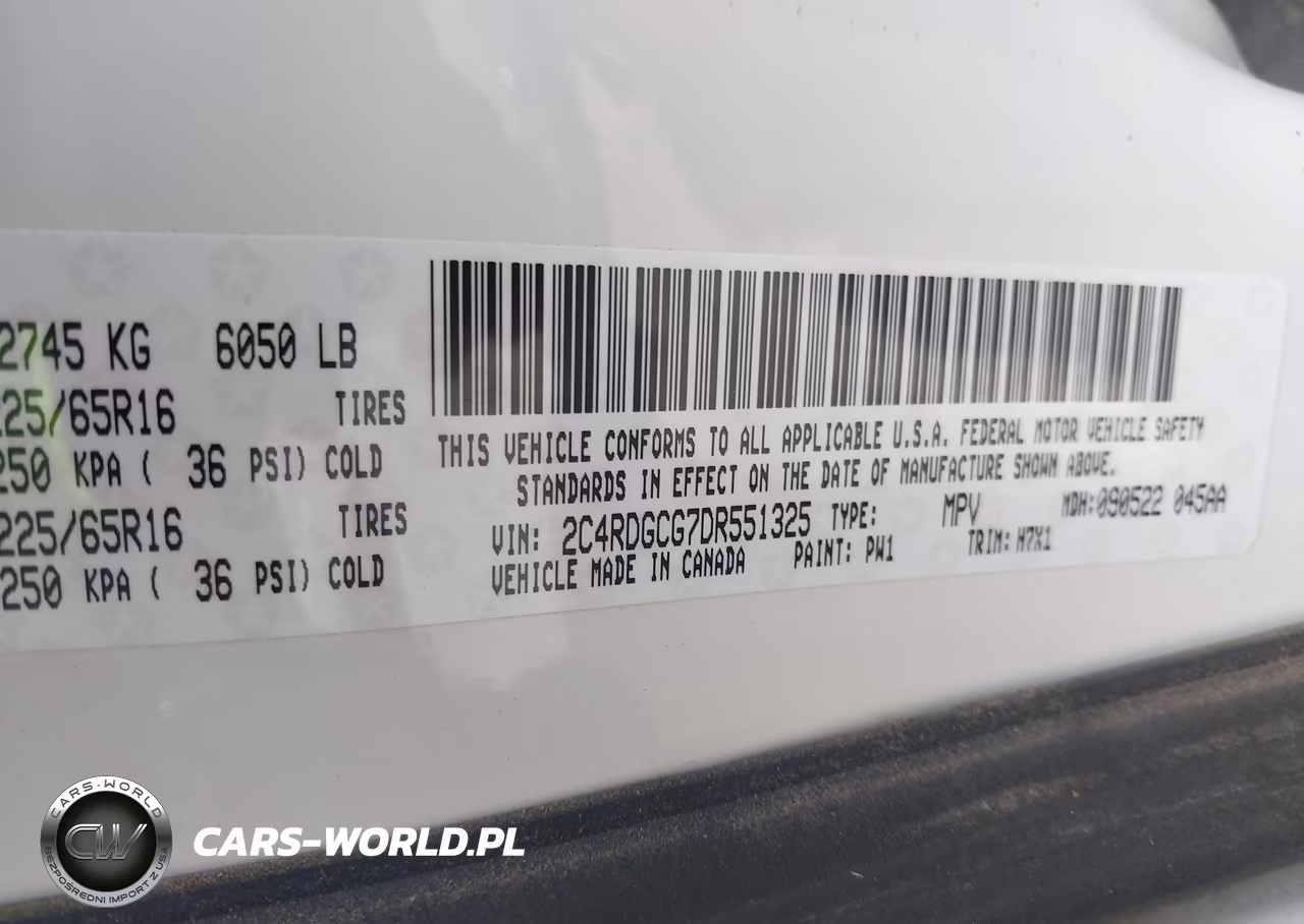 2013 Dodge Grand Caravan Sxt VIN:2C4RDGCG7DR551325 - 9