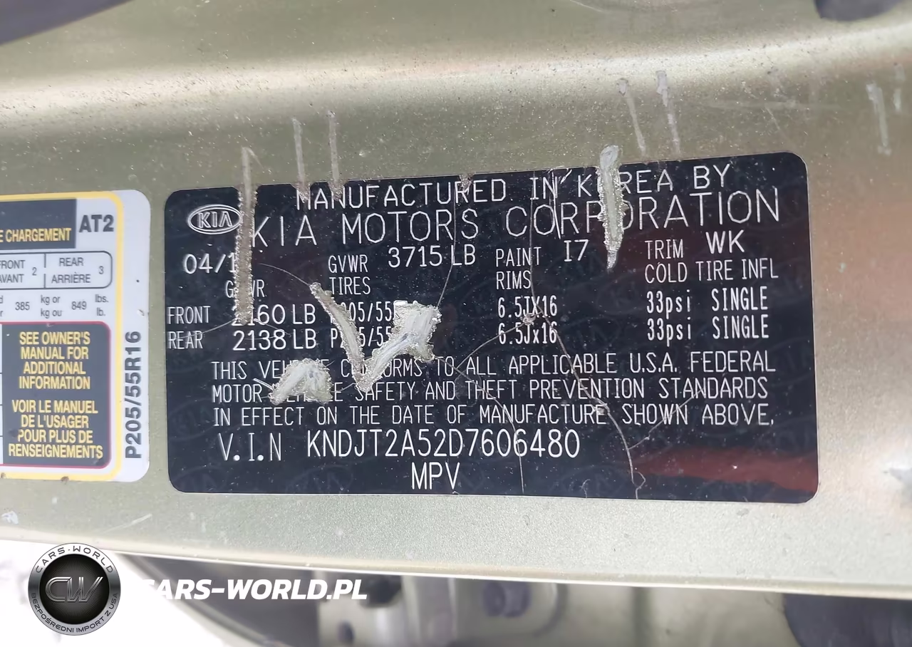 2013 Kia Soul VIN:KNDJT2A52D7606480 - 9