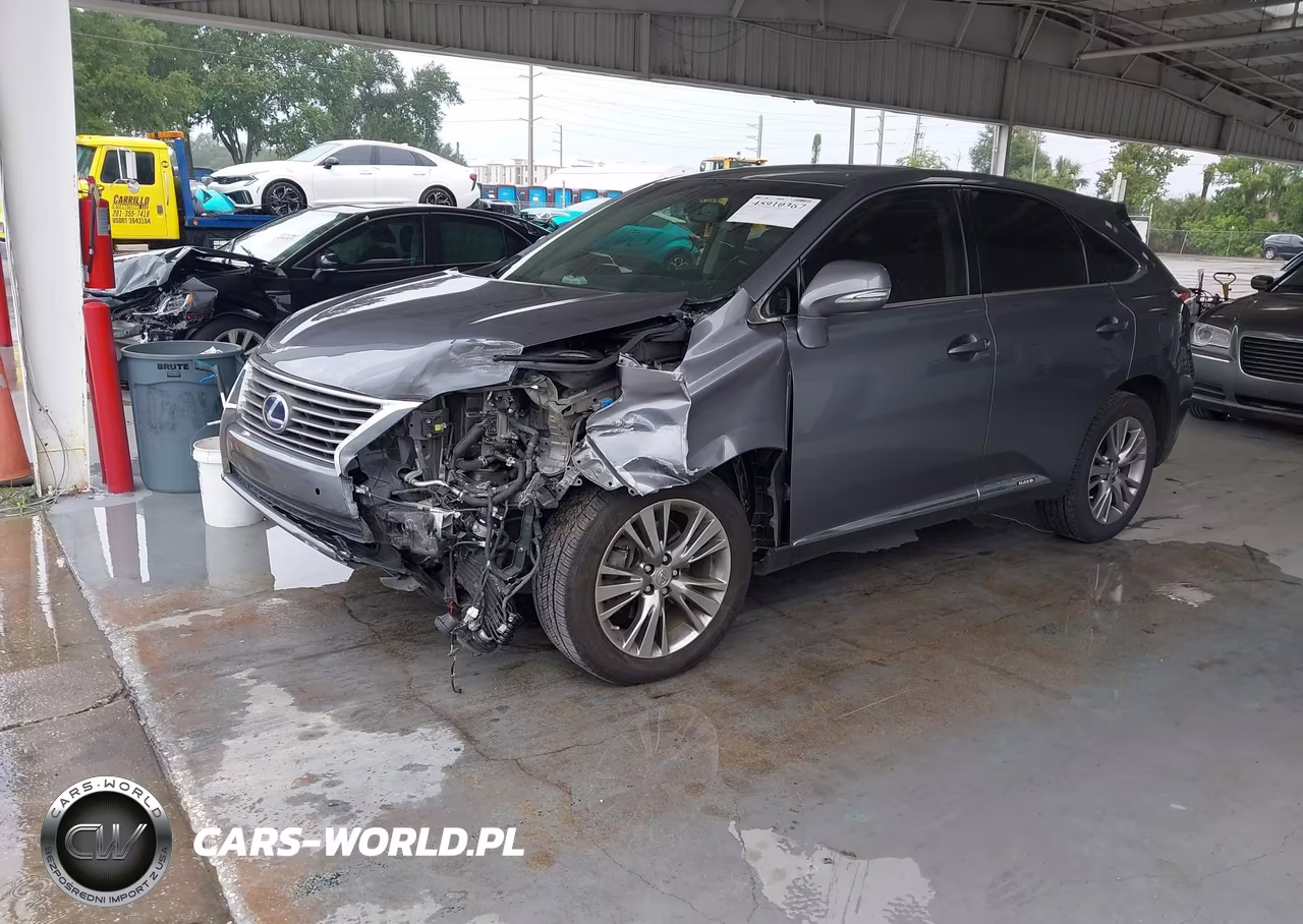 2013 Lexus Rx 450H VIN:JTJZB1BA5D2008826 - 2