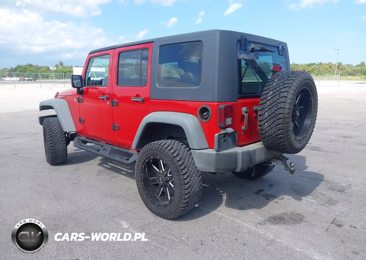 2008 Jeep Wrangler Unlimited Rubicon VIN:1J4GA69198L577320 - 3