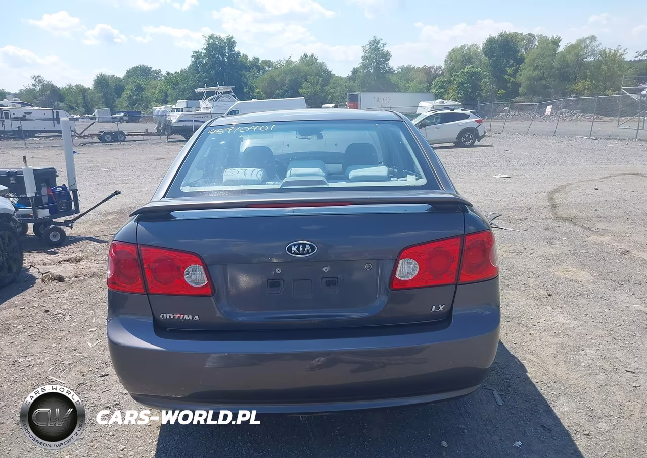 2008 Kia Optima Lx VIN:KNAGE123085235071 - 17